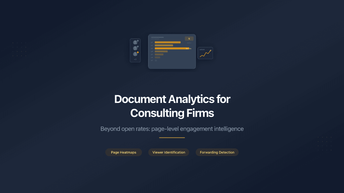 Document Analytics for Consulting Firms