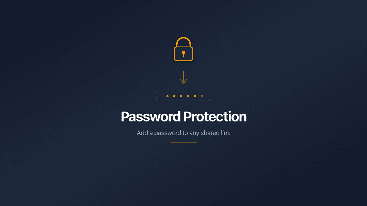 Password-Protect Your Shared Document Links